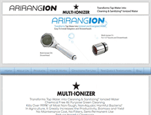 Tablet Screenshot of multiionizer.com